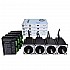 USA in offerta - 4 Asse CNC Router Kit 13.0Nm(1841oz.in) Nema 34 Motore Passo Passo & Azionamento & Alimentazione 60V