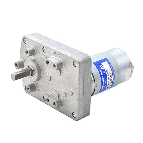 Gebürsteter 24V DC Getriebemotor 7Kg.cm/100RPM w/ 36:1 Rechteckig Stirnradgetriebe
