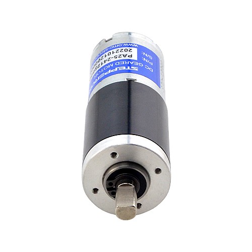 Brushed 12V DC Gear Motor 4.6Kg.cm/17RPM w/ 256:1 Planetary Gearbox