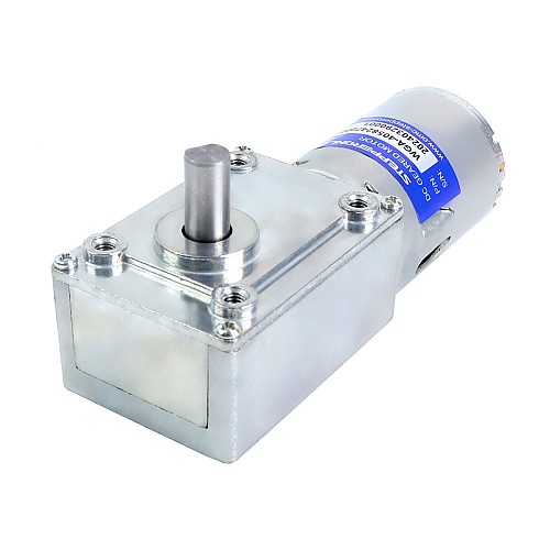 Motoriduttore 24V DC spazzolato30Kg.cm/12RPM w/ 422:1 Cambio a vite senza fine - WGA-4058247000-G422 | StepperOnline