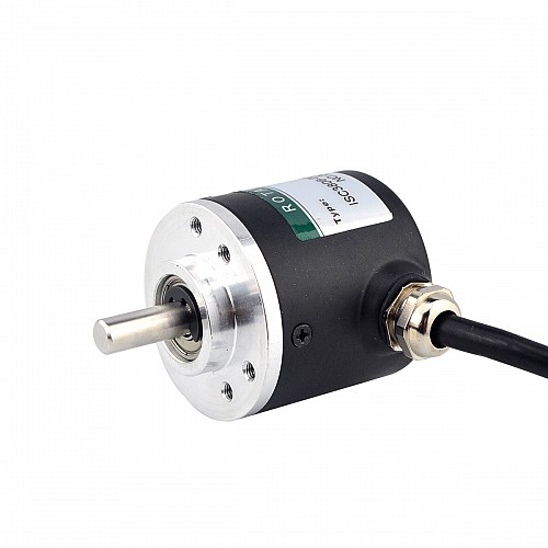 100PPR Incremental Rotary Encoder ABZ 3-Channel 6mm Solid Shaft ISC3806