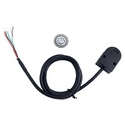 1000PPR Encodeur rotatif optique AB 2-Canal ID 5mm w/ Câble blindé HKT30