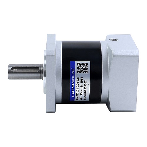Riduttore epicicloidale serie MGL Rapporto di trasmissione 20:1 Gioco 45arc-min per albero da 8mm Motore passo-passo standard Nema 23 - MGL23-G20-D8 | StepperOnline