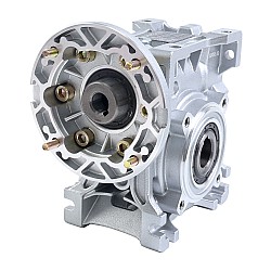 MRVR040 Schneckengetriebe Übersetzungsverhält 50:1 Φ11mm Eingangswelle mit 63B14 Motoreingangsflansch