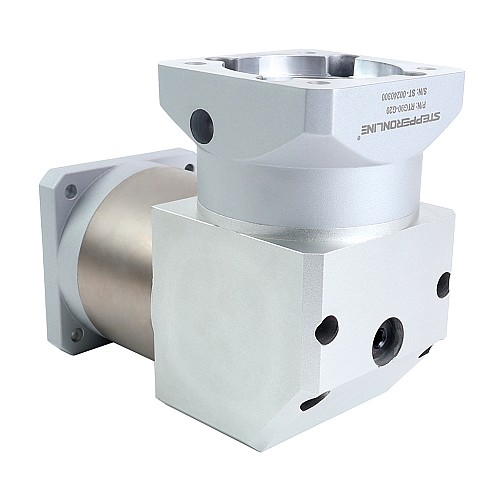 RTG Series 90mm 20:1 Right Angle Planetary Gearbox Backlash 15arc-min for Servo Motors