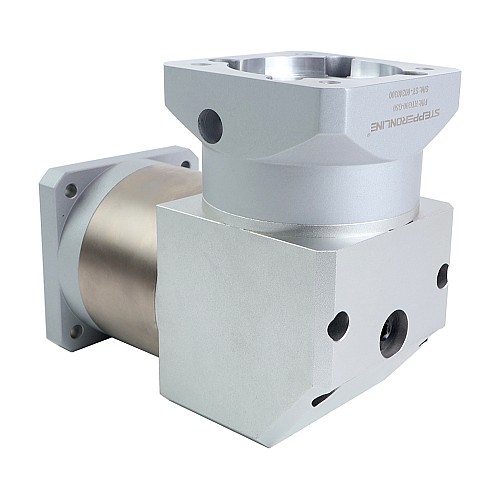 RTG-Serie, 90mm, 50:1, rechtwinkliges Planetengetriebe, Spiel 15arc-min für Servomotoren - RTG90-G50 | StepperOnline