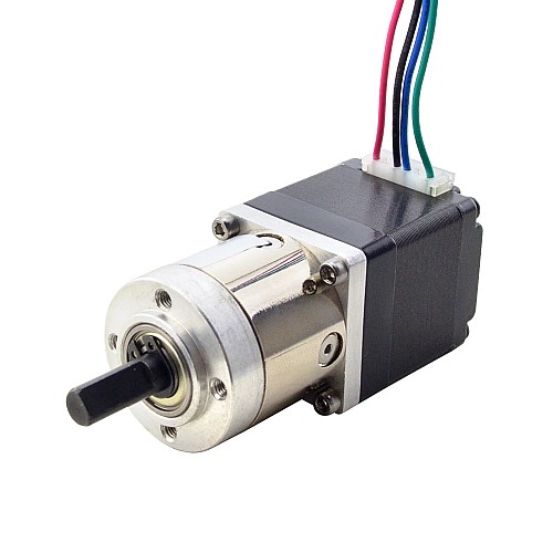 Nema 11 Schrittmotor Bipolar L=31mm mit Übersetzung 5:1 Planetengetriebe