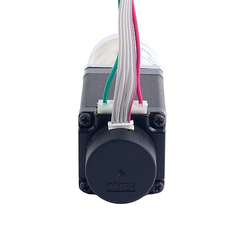 Nema 11 Boucle Fermée Moteur pas à pas à Engrenages L=51mm Rapport d'engrenage 100:1 Codeur 300PPR - 11HS20-0674D-PG100-E22-300 | StepperOnline