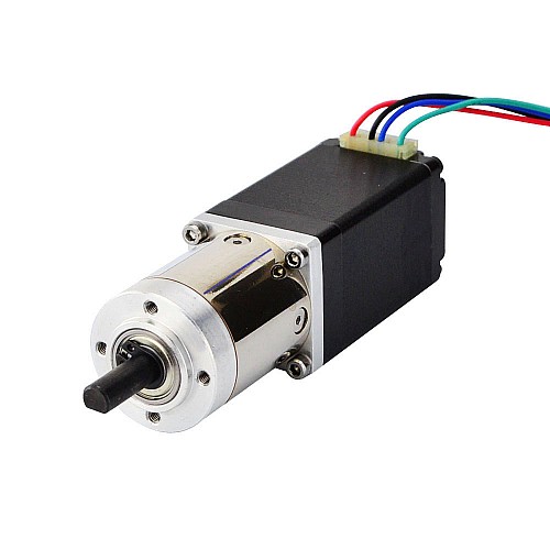 Nema 11 Schrittmotor Bipolar L=51mm mit Übersetzung 14:1 Planetengetriebe