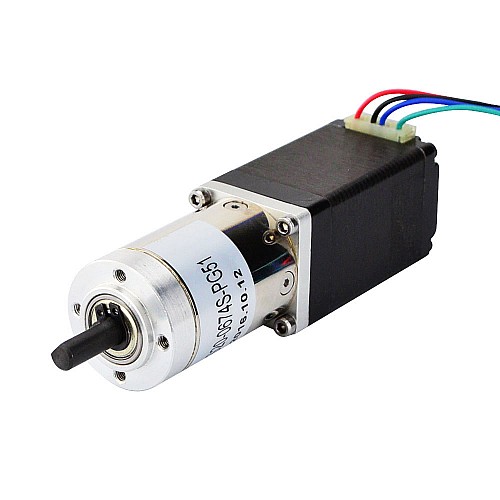 Nema 11 Motore passo-passo bipolare L=51mm con rapporto di trasmissione 51:1 Riduttore epicicloidale