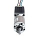 Nema-11-Schrittmotor bipolar L=51mm mit Untersetzungsverhältnis 100:1 EG-Serie Planetengetriebe - 11HS20-0704S-EGS100 | StepperOnline