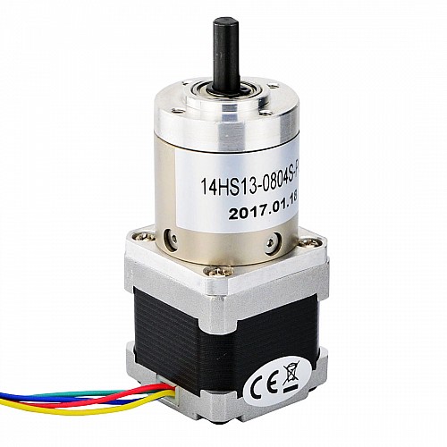 Nema 14 Moteur pas à pas Bipolaire L=34mm w/ Rapport dengrenage 14:1 Boîte de Vitesses Planétaire