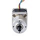 Nema 14 Moteur pas à pas Bipolaire L=34mm w/ Rapport dengrenage 14:1 Boîte de Vitesses Planétaire