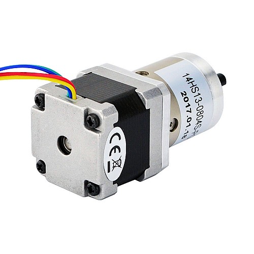 Nema 14 Moteur pas à pas Bipolaire L=34mm w/ Rapport dengrenage 14:1 Boîte de Vitesses Planétaire