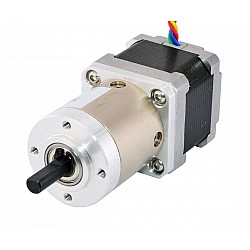 Moteur pas à pas Nema 14 bipolaire L=34mm avec rapport d'engrenage 19:1 réducteur planétaire