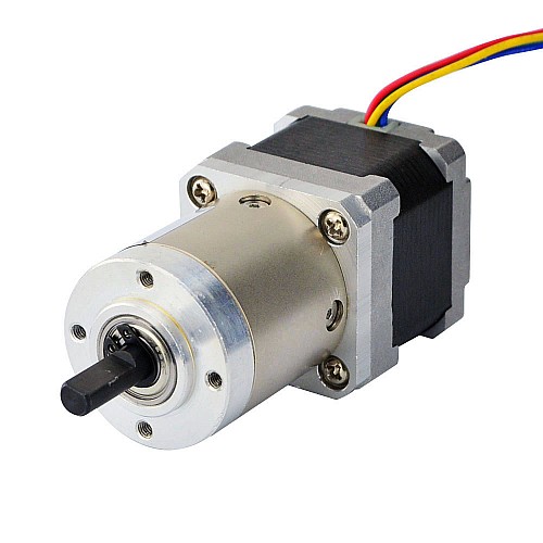 Nema 14 Motore passo-passo bipolare L=33mm con rapporto di trasmissione 27:1 Riduttore epicicloidale