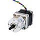 Nema 14 Stepper Motor Bipolar L=34mm w/ Gear Ratio 5:1 Planetary Gearbox - 14HS13-0804S-PG5 | StepperOnline