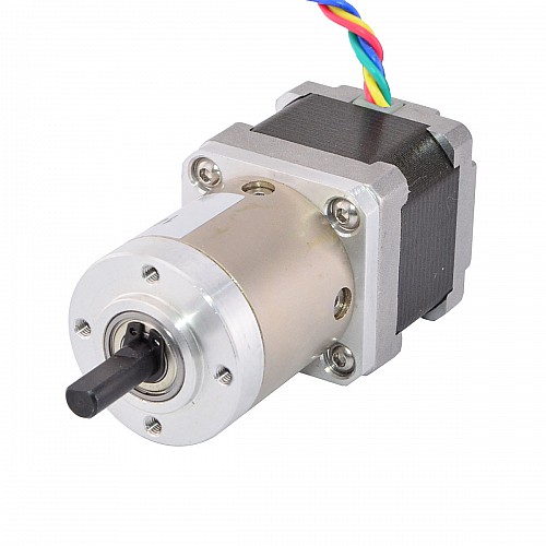Nema 14 Schrittmotor Bipolar L=33mm mit Übersetzung 51:1 Planetengetriebe