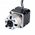 Motore Nema 17 bipolare L=34mm con rapporto di trasmissione 5:1 riduttore epicicloidale