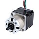Motore Nema 17 bipolare L=34mm con rapporto di trasmissione 5:1 riduttore epicicloidale