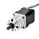 Nema 17 Schrittmotor Bipolar L=48mm mit Übersetzung 19:1 Planetengetriebe