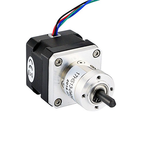 Nema 17 Stepper Bipolar L=33mm mit Übersetzung 5:1 Kleinplanetengetriebe