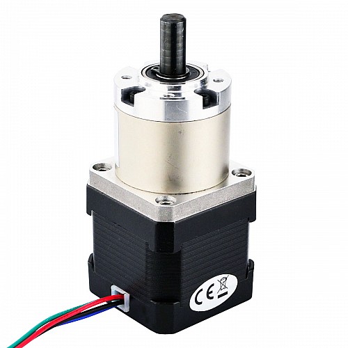 Nema 17 Schrittmotor Bipolar L=40mm mit Übersetzung 27:1 Planetengetriebe