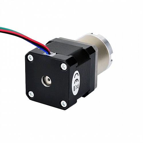Nema 17 Schrittmotor Bipolar L=40mm mit Übersetzung 27:1 Planetengetriebe