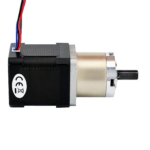 Nema 17 Schrittmotor Bipolar L=48mm mit Übersetzung 19:1 Planetengetriebe