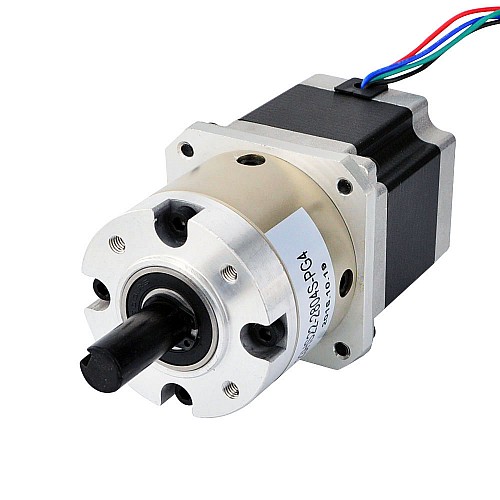 Motore Nema 23 bipolare L=56mm con riduttore epicicloidale con rapporto di trasmissione 4:1