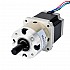 Motore Nema 23 bipolare L=56mm con riduttore epicicloidale con rapporto di trasmissione 4:1