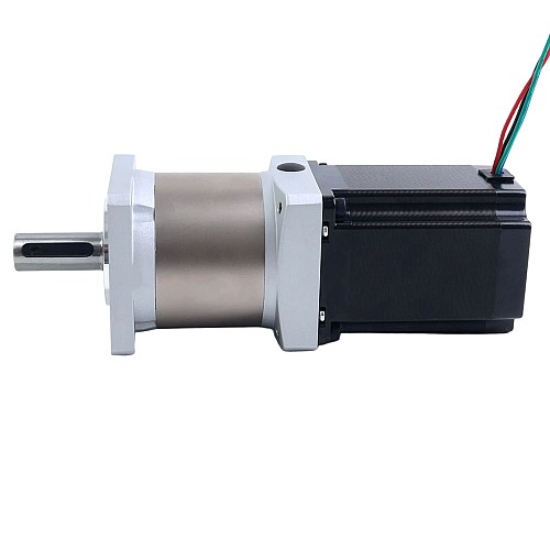 Moteur pas à pas Nema 23 bipolaire L=76,5mm avec réducteur planétaire série EG rapport de réduction 50:1 - 23HS30-2904S-EGS50 | StepperOnline