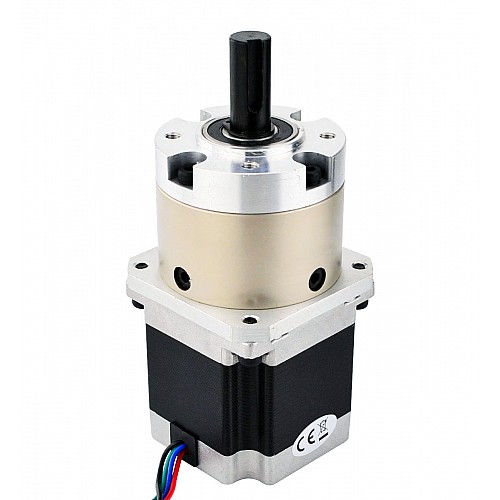 Motore Nema 23 bipolare L=56mm con riduttore epicicloidale con rapporto di trasmissione 4:1