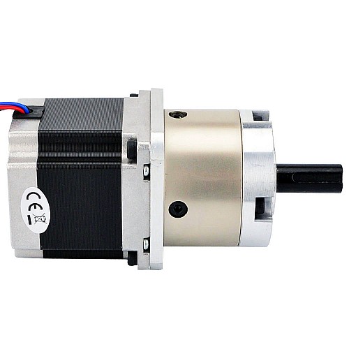 Motore Nema 23 bipolare L=56mm con riduttore epicicloidale con rapporto di trasmissione 4:1