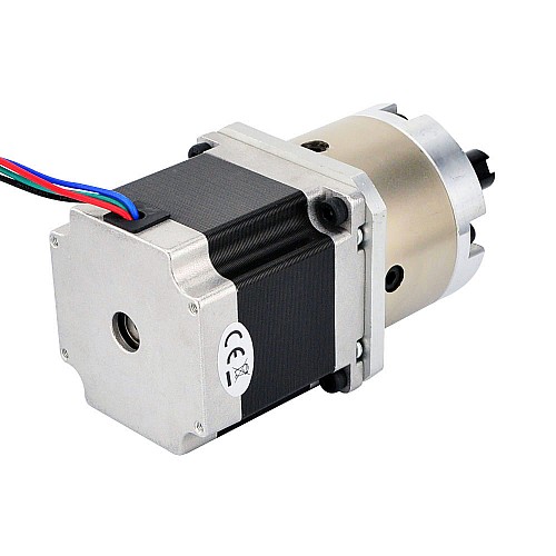 Motore Nema 23 bipolare L=56mm con riduttore epicicloidale con rapporto di trasmissione 4:1