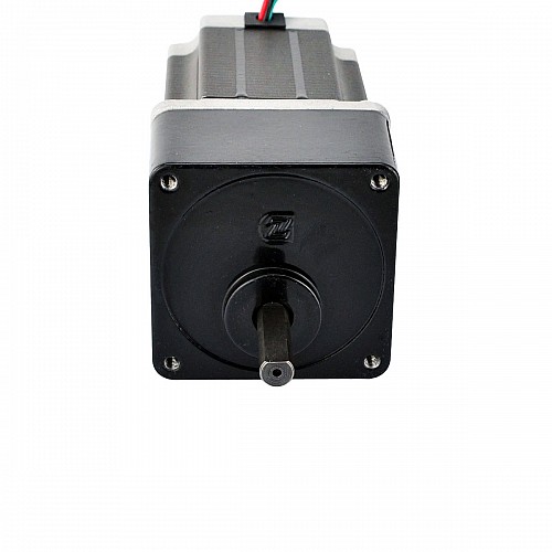 Motore passo-passo Nema 23 bipolare L=76mm con rapporto di trasmissione 5:1 Spur Gearbox
