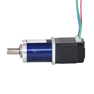 Astro Electronic SECM8-Schrittmotor with single-step planetary gear 8:1
