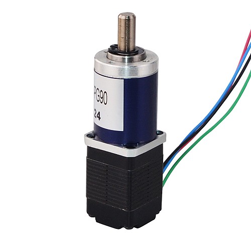 Nema 8 Motore Passo Passo Bipolare L=28mm w/ Rapporto di riduzione 90:1 Riduttore Epicicloidale
