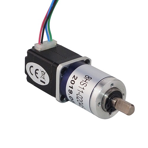 Nema 8 Motore Passo Passo Bipolare L=28mm w/ Rapporto di riduzione 90:1 Riduttore Epicicloidale