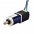Nema 8 Motore Passo Passo Bipolare L=28mm w/ Rapporto di riduzione 90:1 Riduttore Epicicloidale