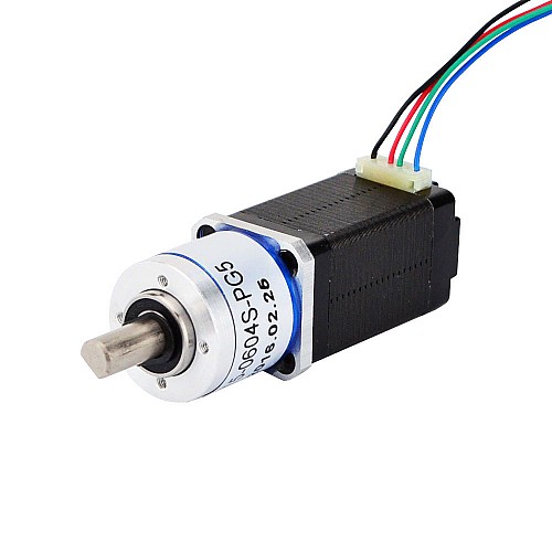 Nema 8 Schrittmotor Bipolar L=38mm mit Übersetzung 5:1 Planetengetriebe