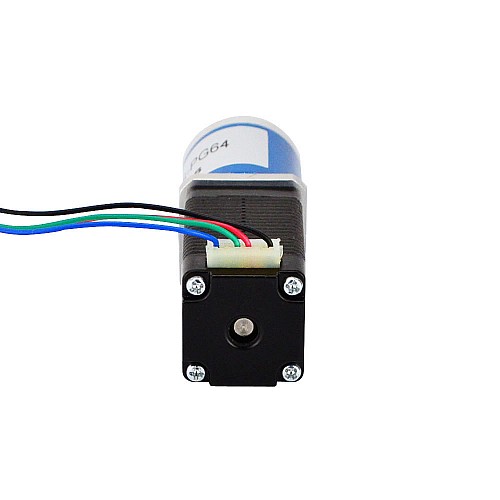 Nema 8 Schrittmotor Bipolar L=38mm mit Übersetzung 64:1 Planetengetriebe