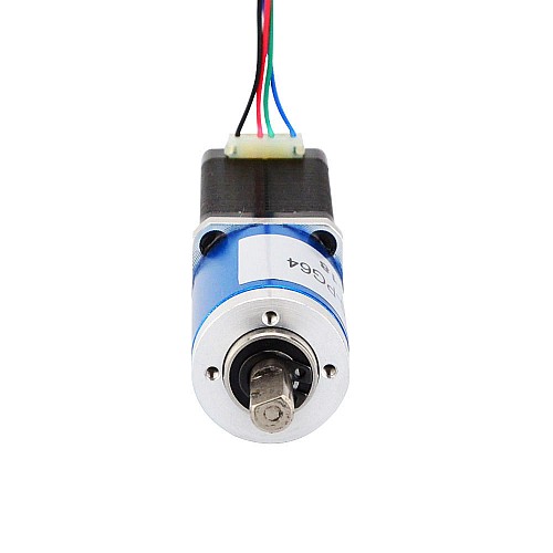 Nema 8 Schrittmotor Bipolar L=38mm mit Übersetzung 64:1 Planetengetriebe