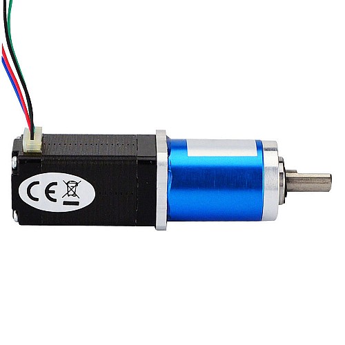 Nema 8 Schrittmotor Bipolar L=38mm mit Übersetzung 90:1 Planetengetriebe
