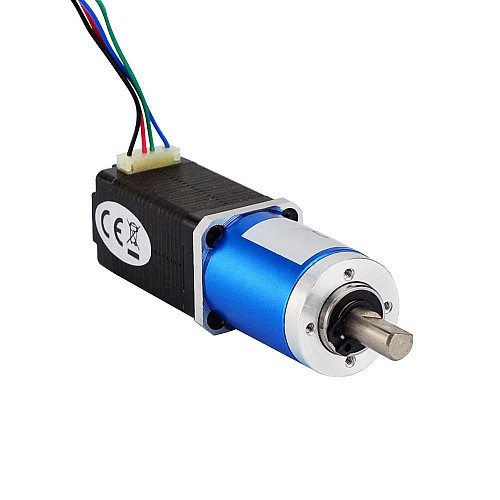 Nema 8 Schrittmotor Bipolar L=38mm mit Übersetzung 90:1 Planetengetriebe