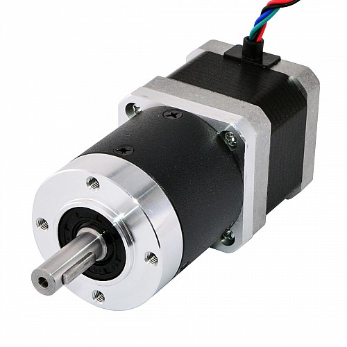 Nema 17 Schrittmotor L=39mm Übersetzungsverhältnis 100:1 Hochpräzises Planetengetriebe