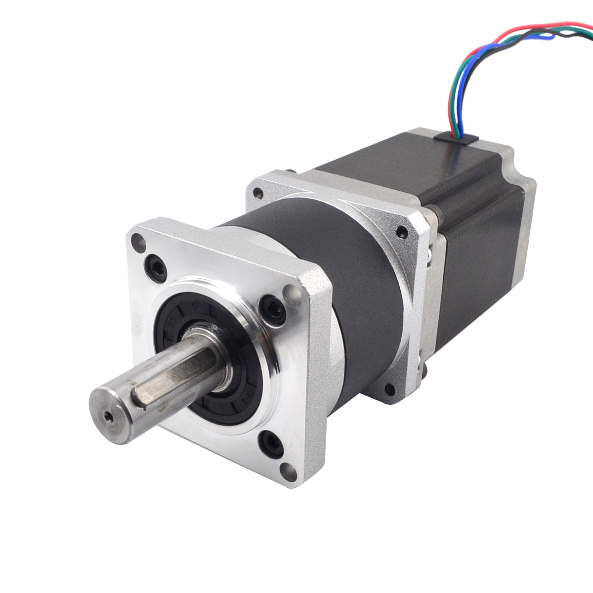90NM Output Nema23 Stepper Motor L76mm 3A 50:1 Planetary Speed Reducer Gearbox 