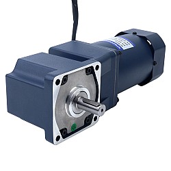 120W 110VAC 0,5-8,61RPM 40,00Nm(5664,4oz.in) Motore a velocità variabile CA monofase con riduttore ad angolo retto