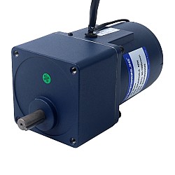 40W 110VAC 60Hz 30-516.67RPM 0.56Nm(79.30oz.in) Flange 90mm Spur Gearbox Single-phase AC Variable Speed Motor