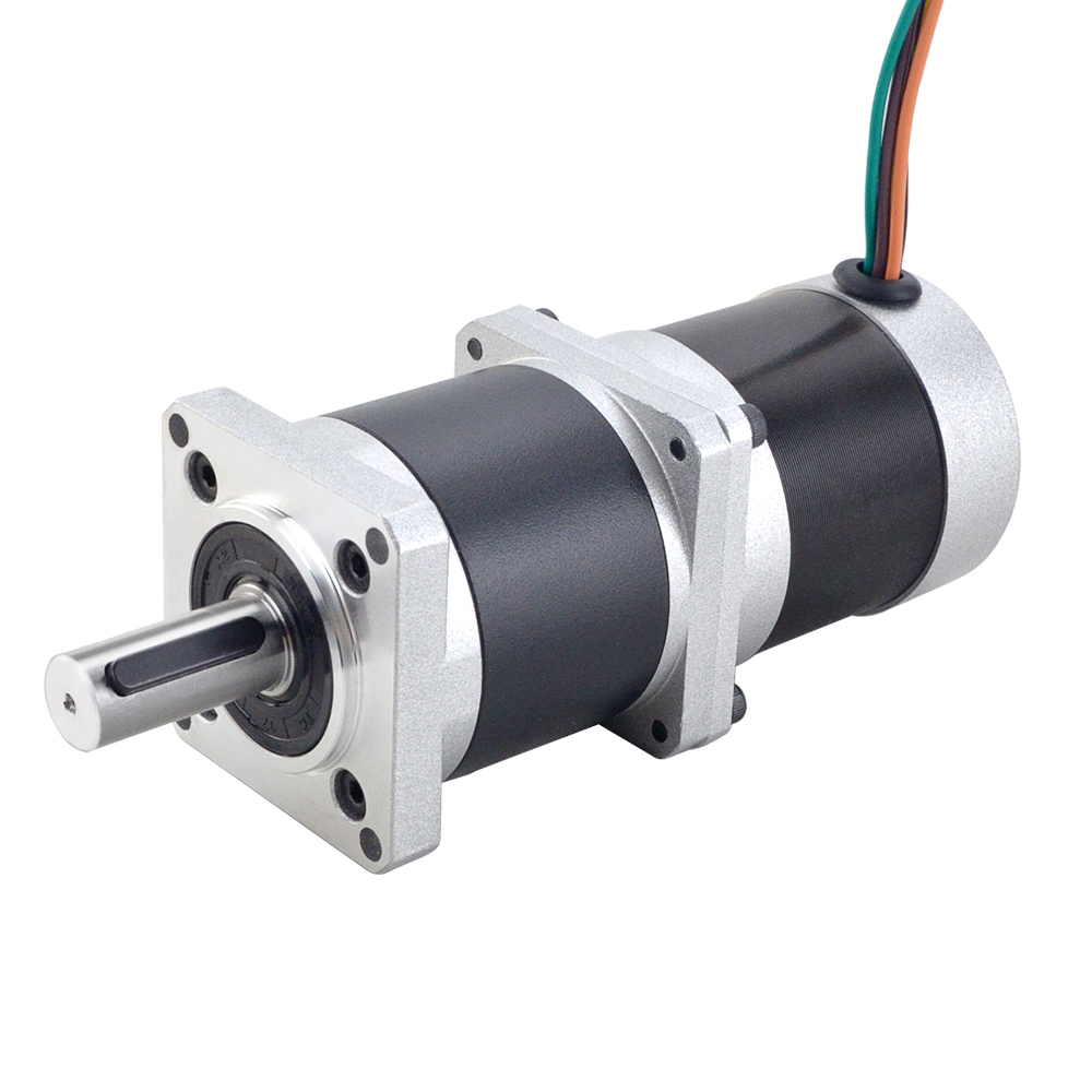 24V 172W 70RPM Geared Brushless DC Motor 50:1 High Precision Gearbox -  57BLR70-24-02-HG50